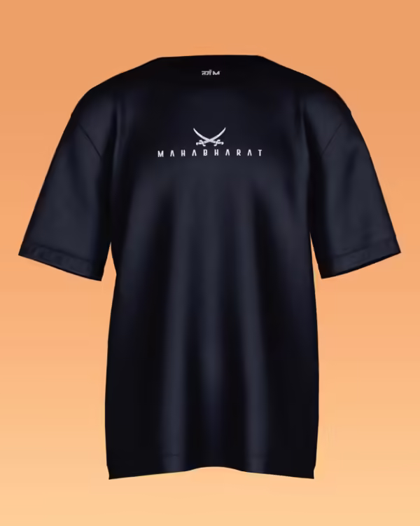 Nakul-Mahabharat | Oversized Tshirt-Black